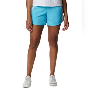 NWOT, Columbia Women's Hike Colorblocked Shorts - Atoll